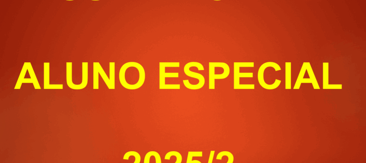 (English) RESULTADO FINAL – ALUNO ESPECIAL 2025/2