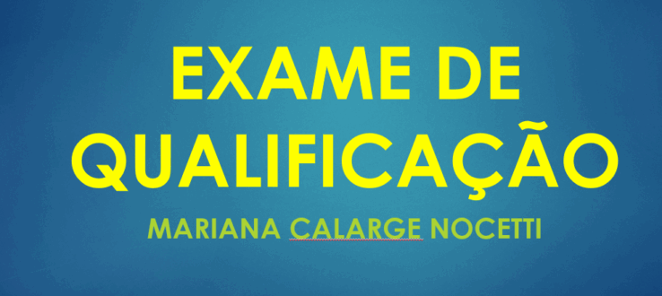 EXAME DE QUALIFICAÇÃO – Mariana Calarge Nocetti