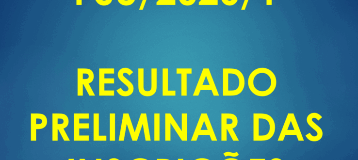 (Português do Brasil) Resultado Preliminar das Inscrições Deferidas e Indeferidas – PSU 2026/1